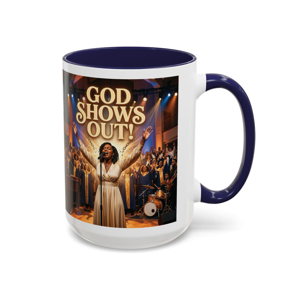 God Shows Out! | Album Art Mug | Free Digital Download | 11oz 15oz