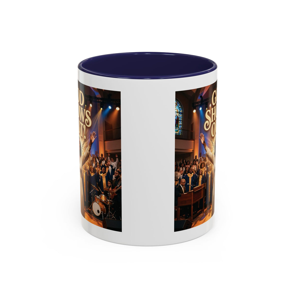 God Shows Out! | Album Art Mug | Free Digital Download | 11oz 15oz