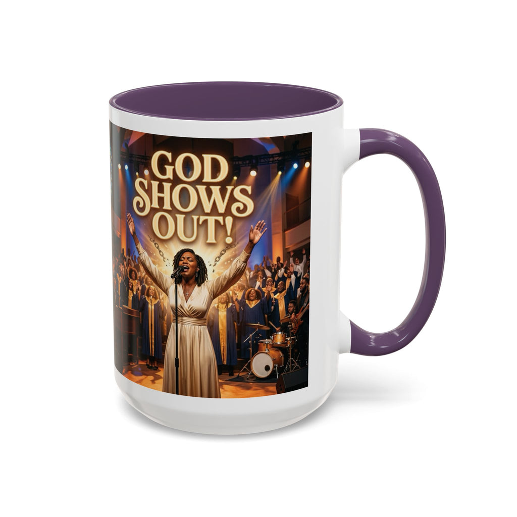 God Shows Out! | Album Art Mug | Free Digital Download | 11oz 15oz