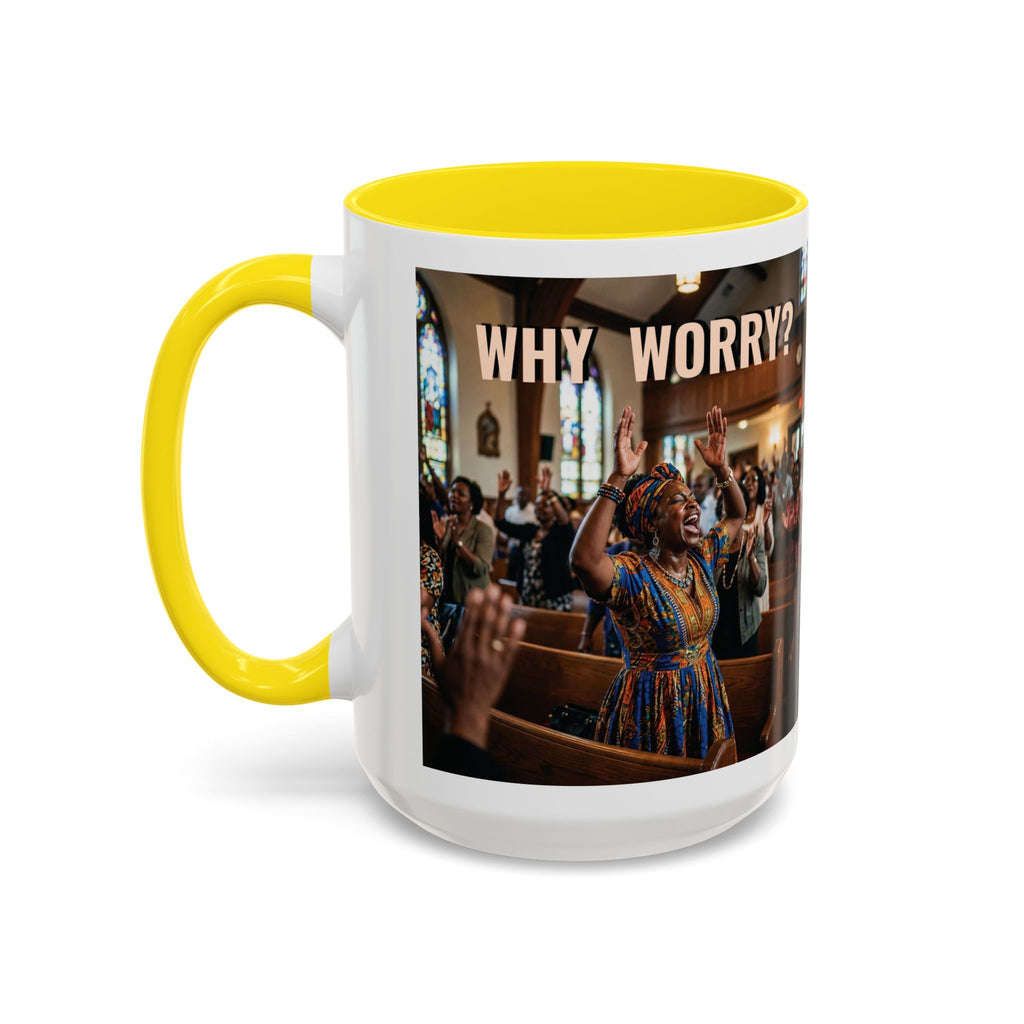 Why Worry? | Album Art Mug | Free Digital Audio Download | 11oz 15oz