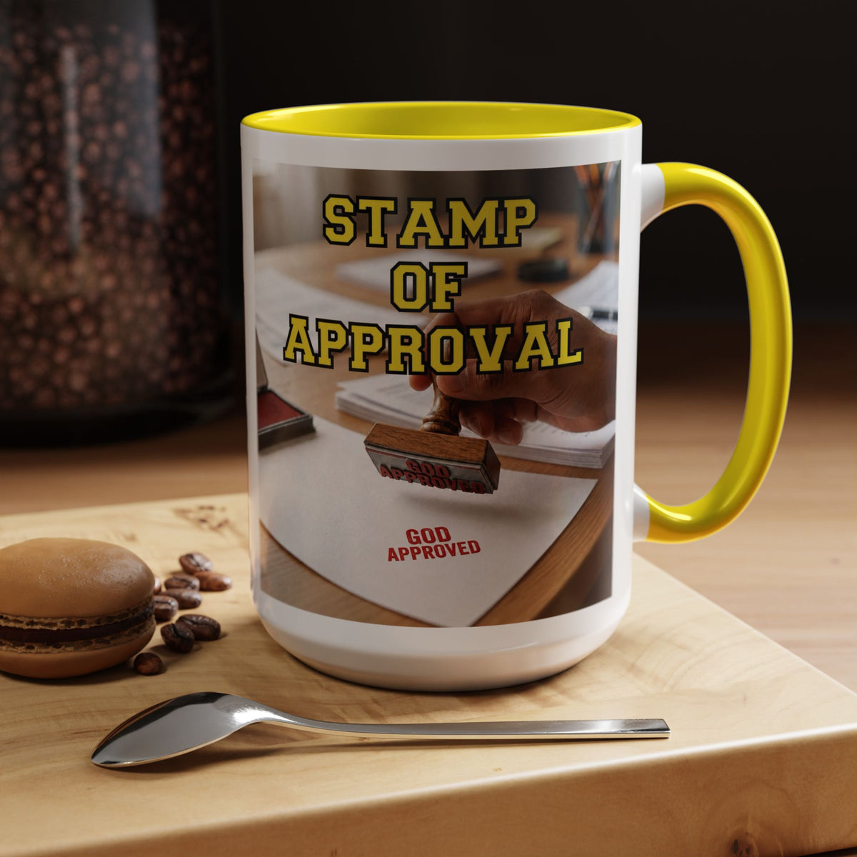Stamp Of Approval | Album Art Mug | Free Digital Download | 11oz 15oz