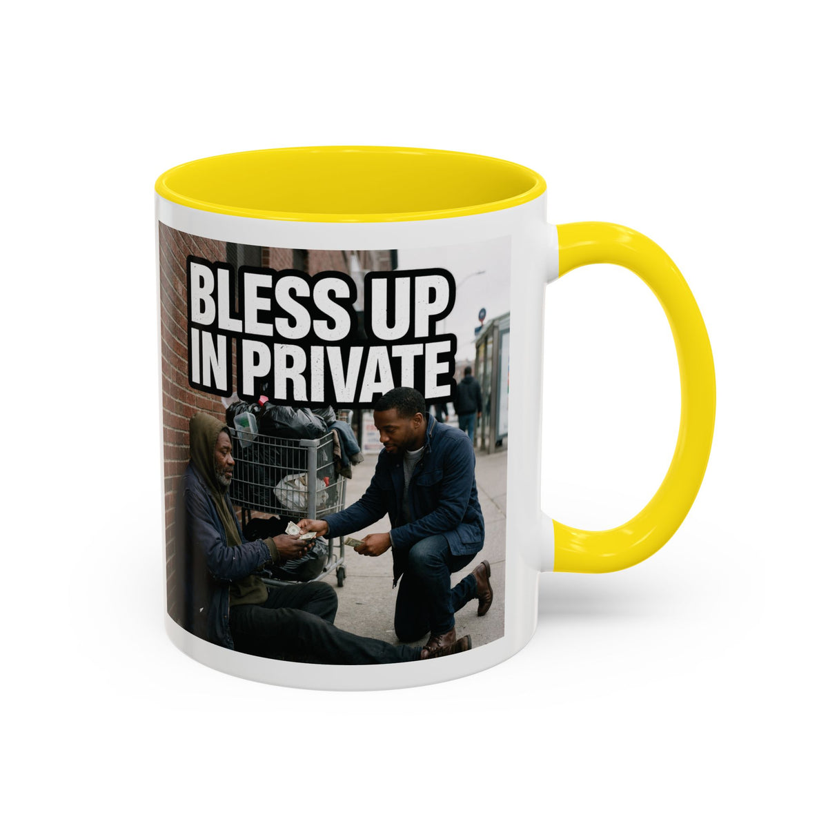 Bless Up In Private | Album Art Mug | Free Digital Download | 11oz 15 oz