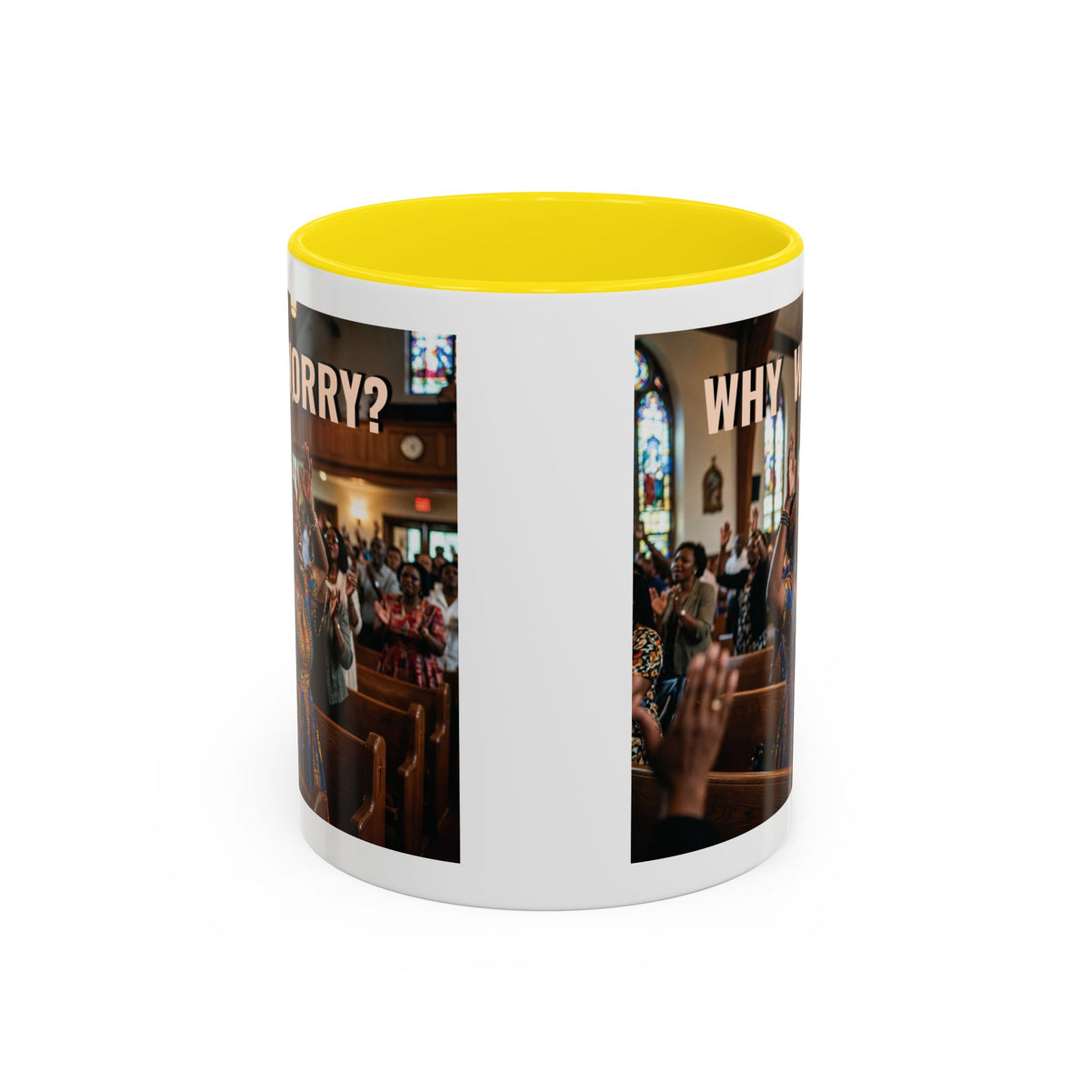 Why Worry? | Album Art Mug | Free Digital Audio Download | 11oz 15oz