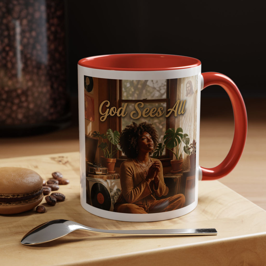 God Sees All | Album Art Mug | Free Digital Download | 11oz 15oz