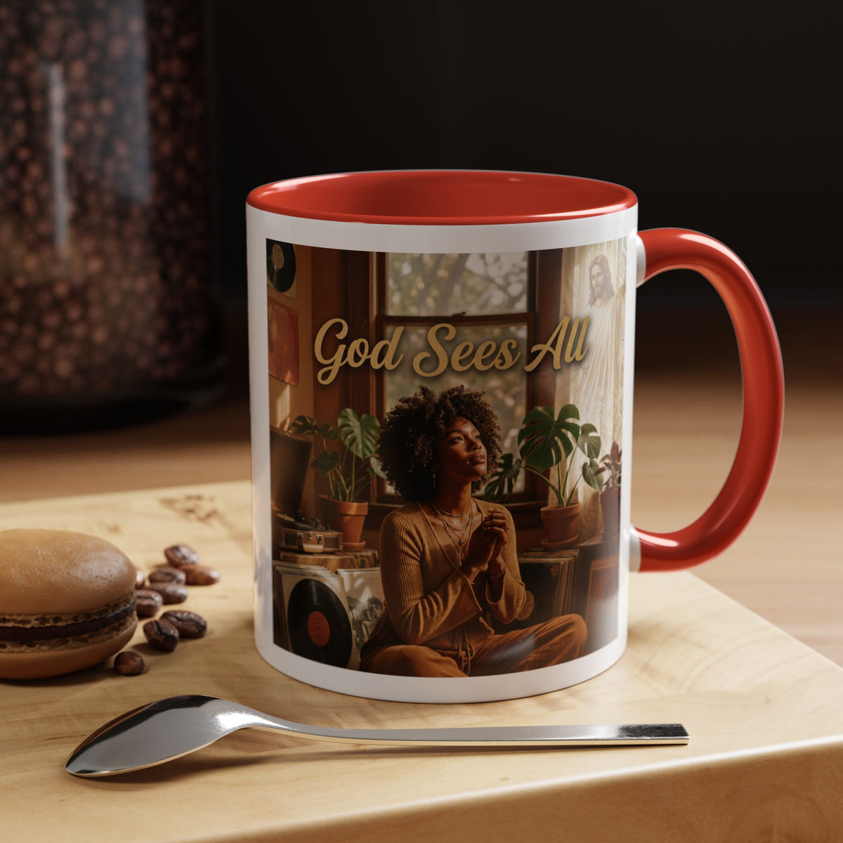 God Sees All | Album Art Mug | Free Digital Download | 11oz 15oz