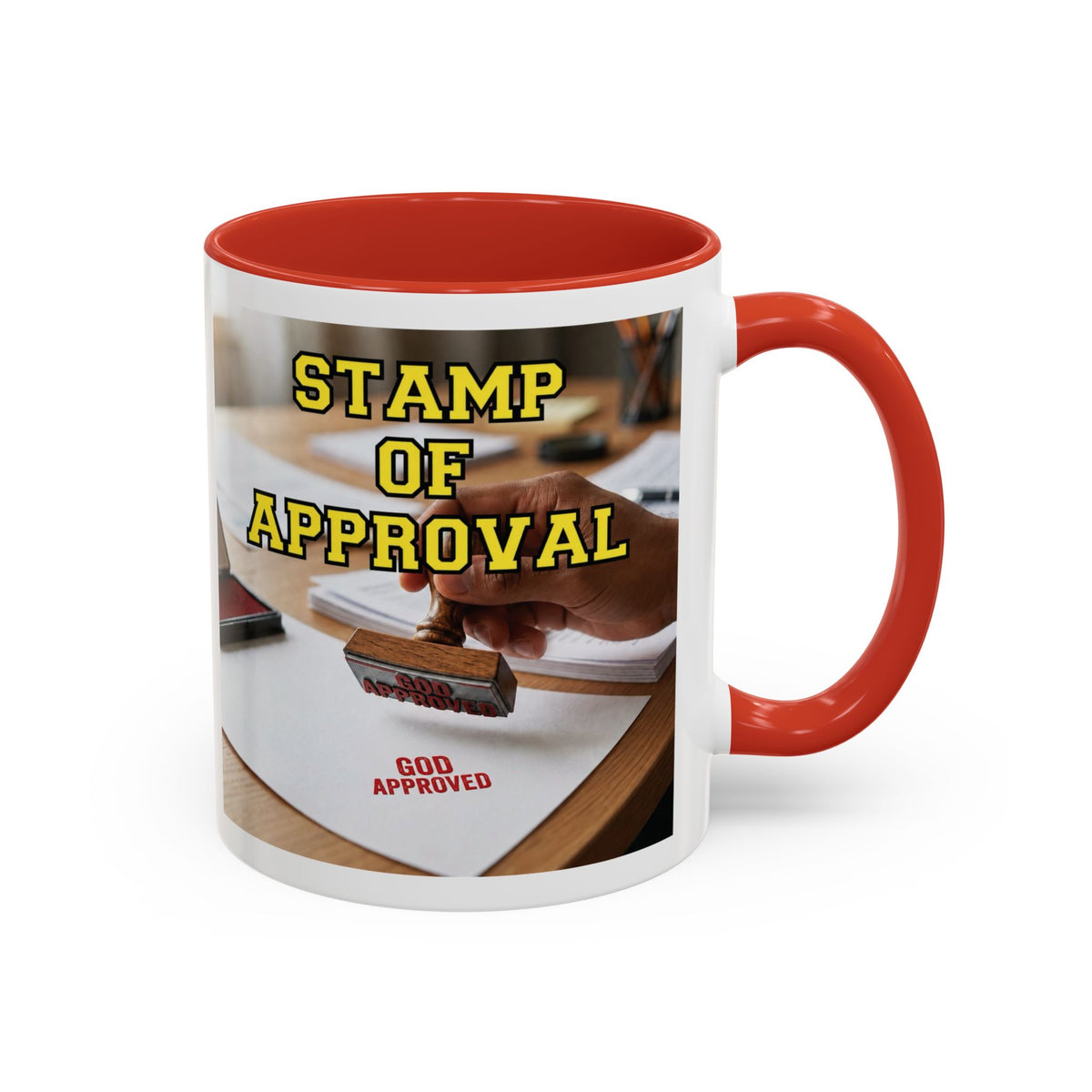 Stamp Of Approval | Album Art Mug | Free Digital Download | 11oz 15oz