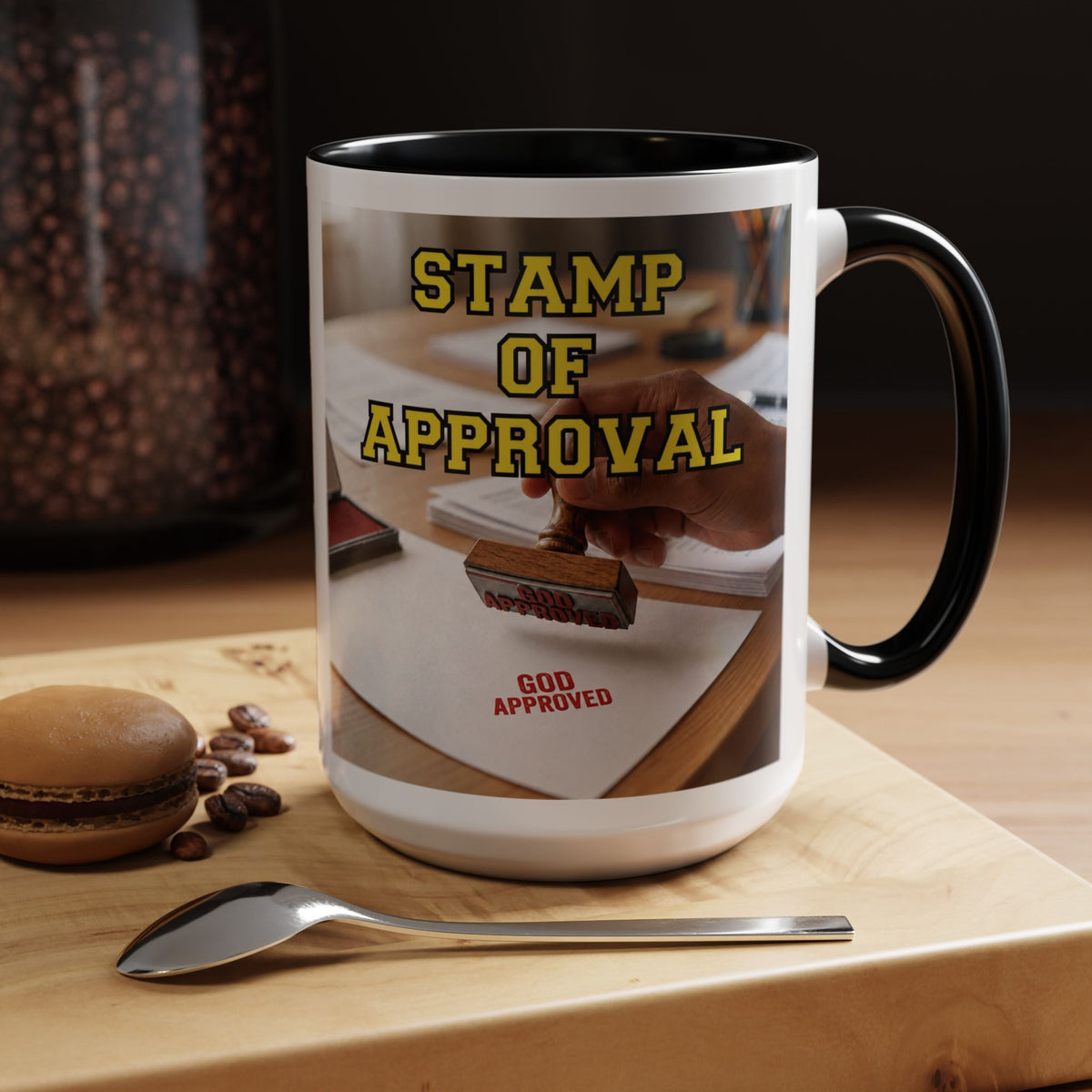 Stamp Of Approval | Album Art Mug | Free Digital Download | 11oz 15oz
