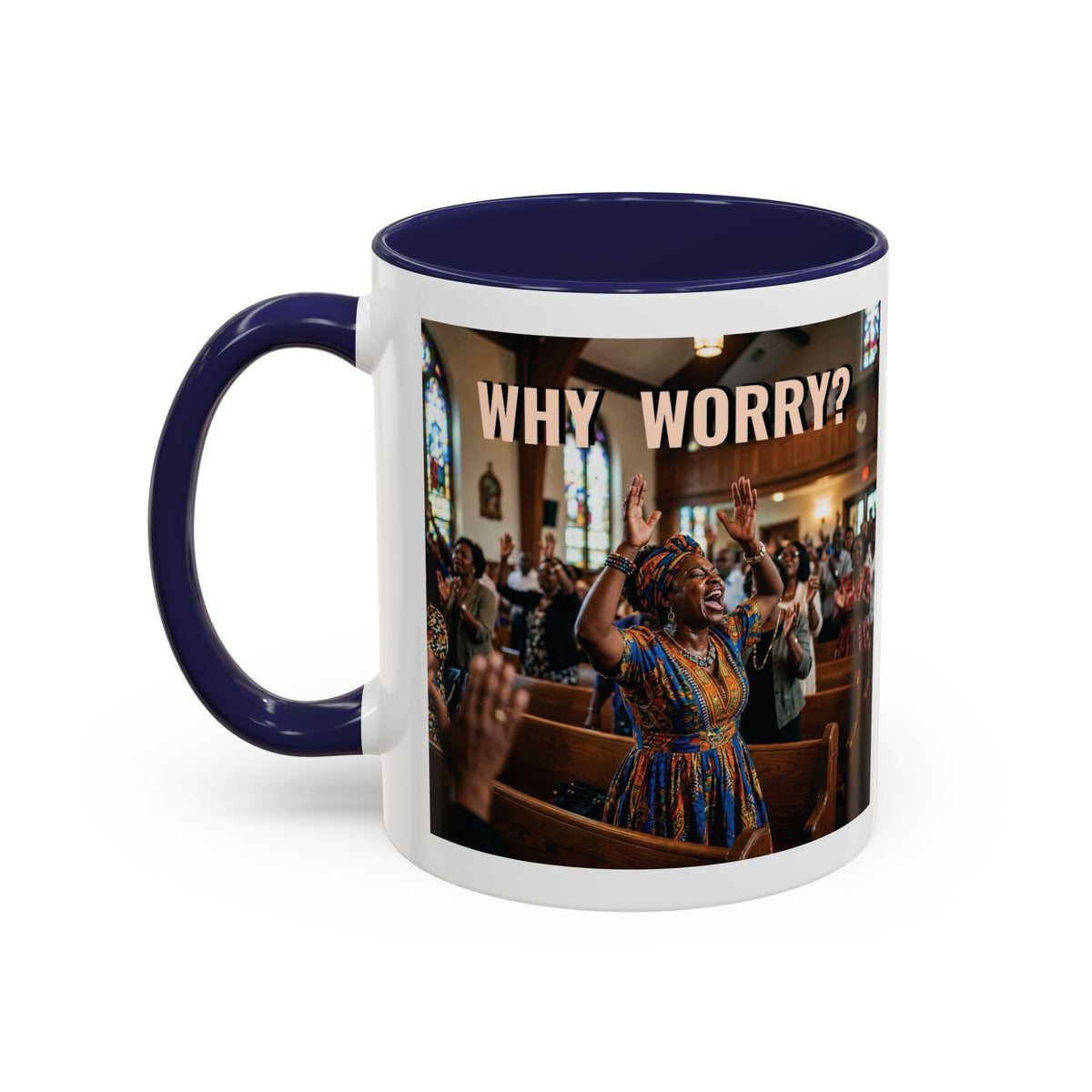 Why Worry? | Album Art Mug | Free Digital Audio Download | 11oz 15oz