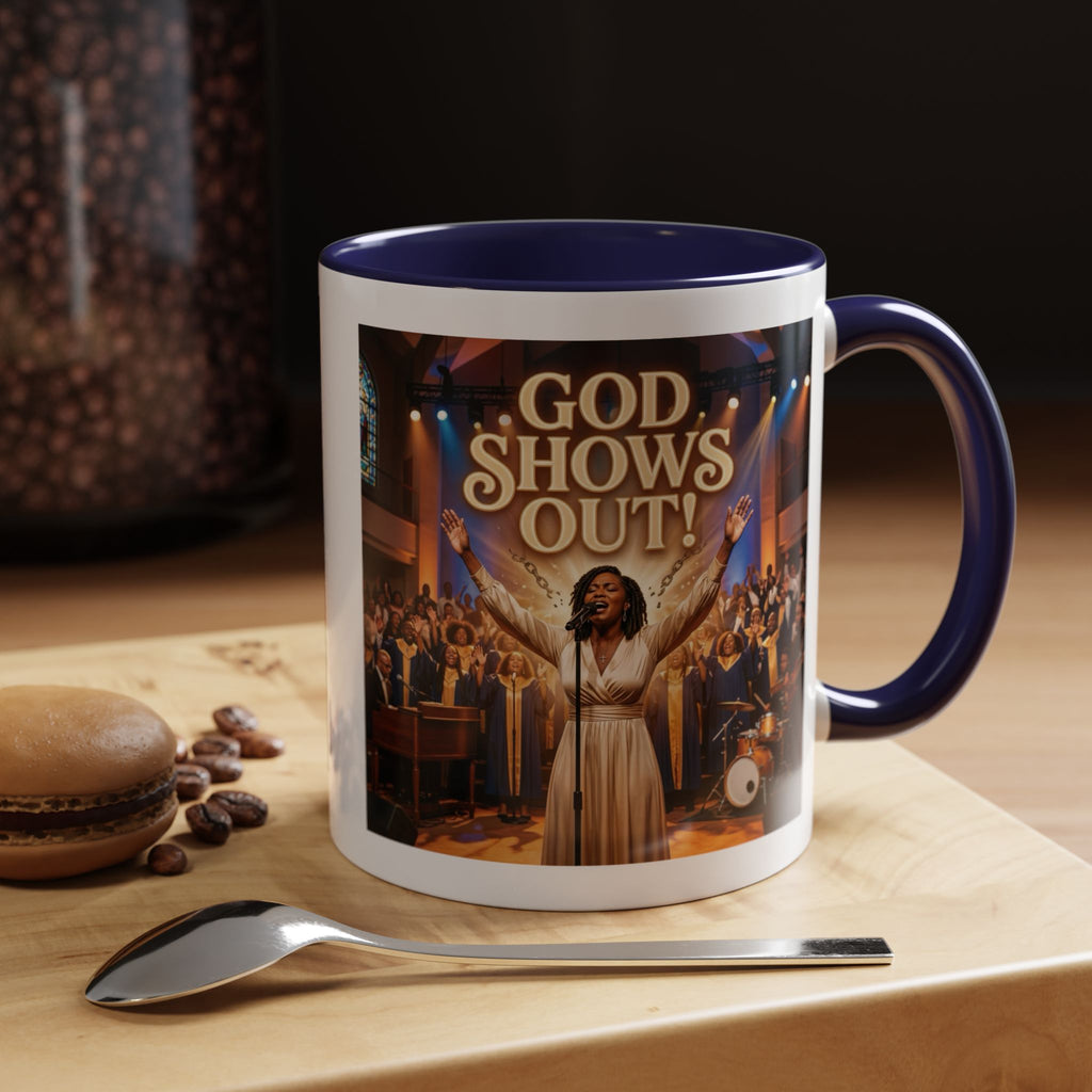 God Shows Out! | Album Art Mug | Free Digital Download | 11oz 15oz