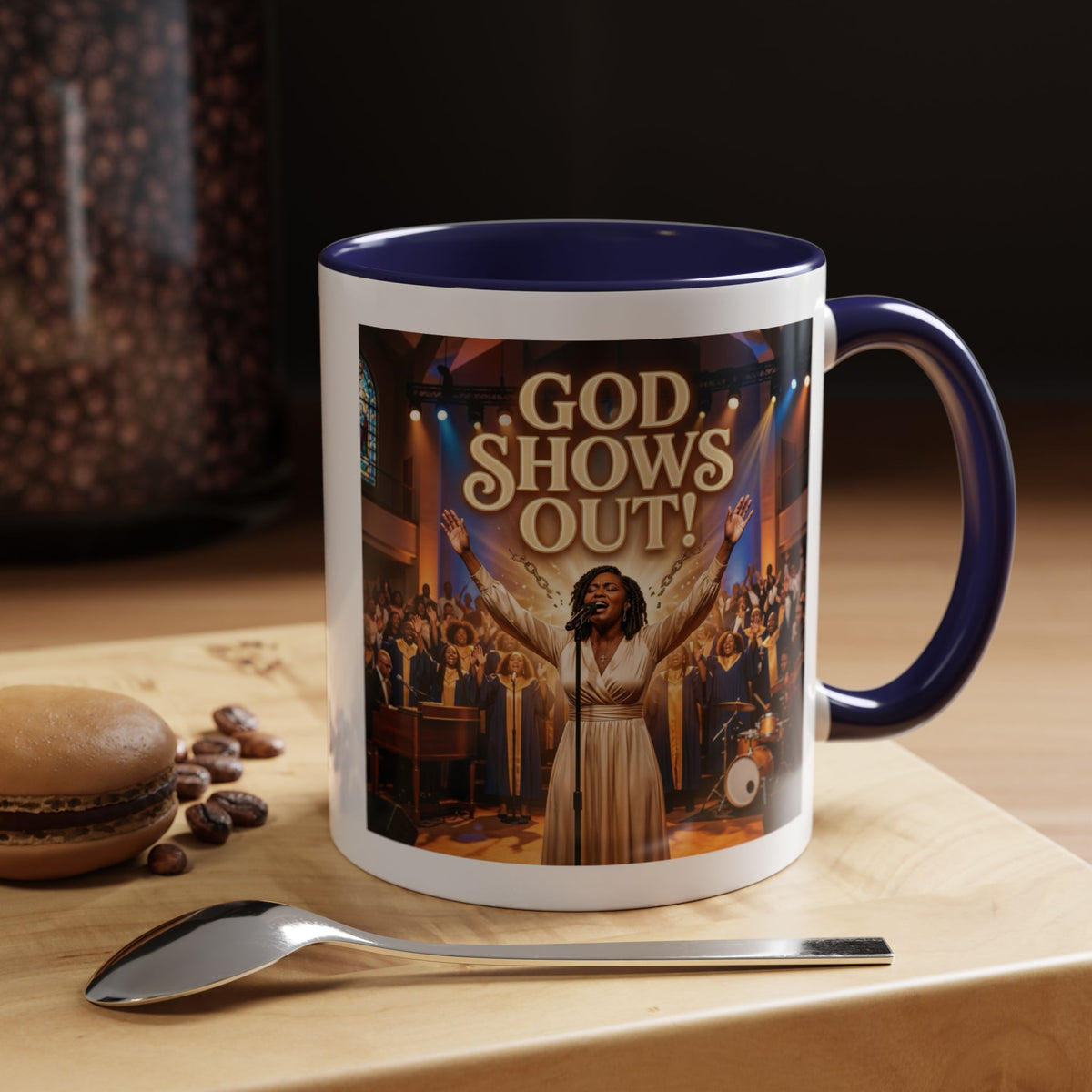 God Shows Out! | Album Art Mug | Free Digital Download | 11oz 15oz