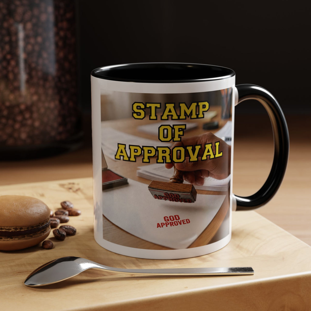 Stamp Of Approval | Album Art Mug | Free Digital Download | 11oz 15oz
