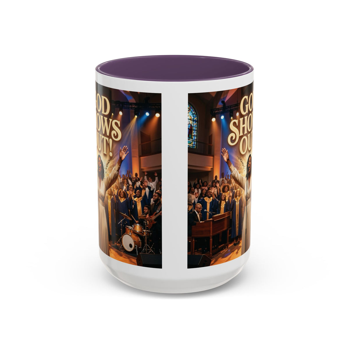 God Shows Out! | Album Art Mug | Free Digital Download | 11oz 15oz
