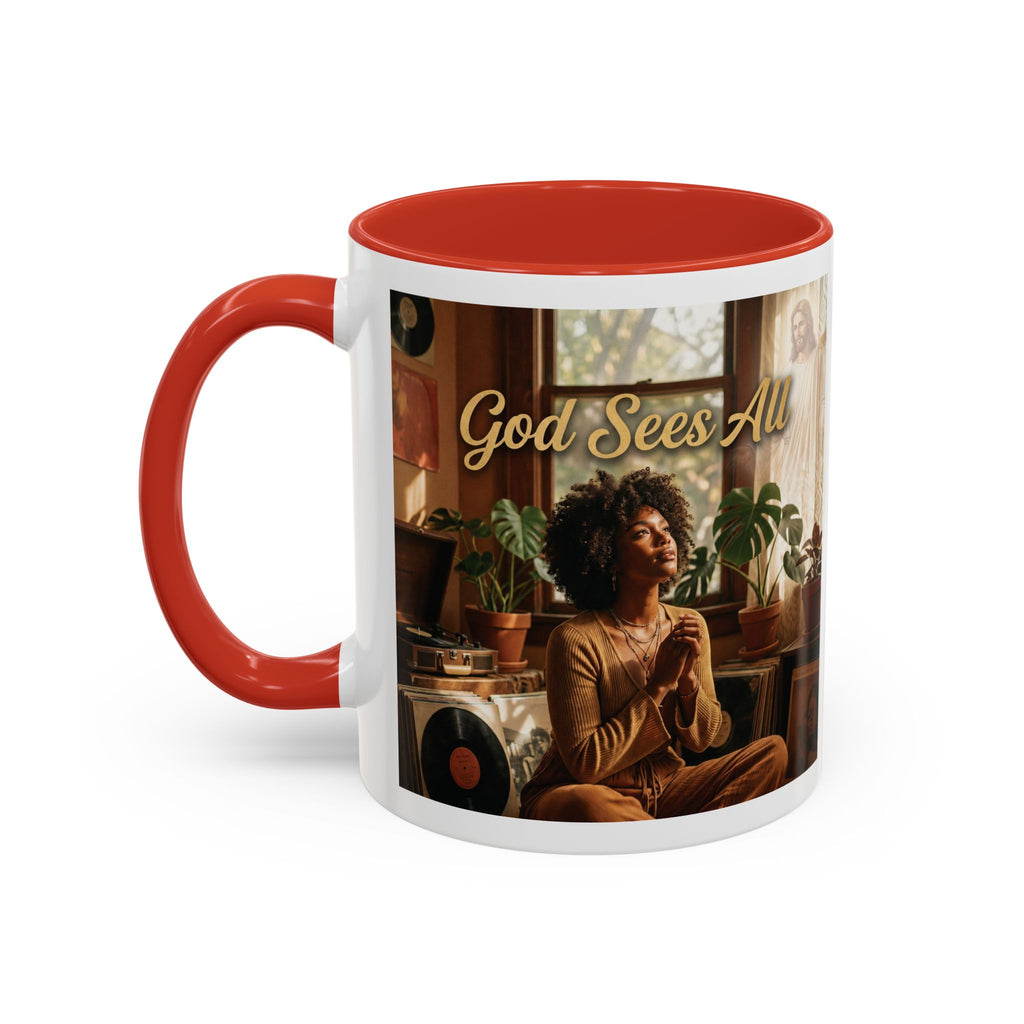God Sees All | Album Art Mug | Free Digital Download | 11oz 15oz