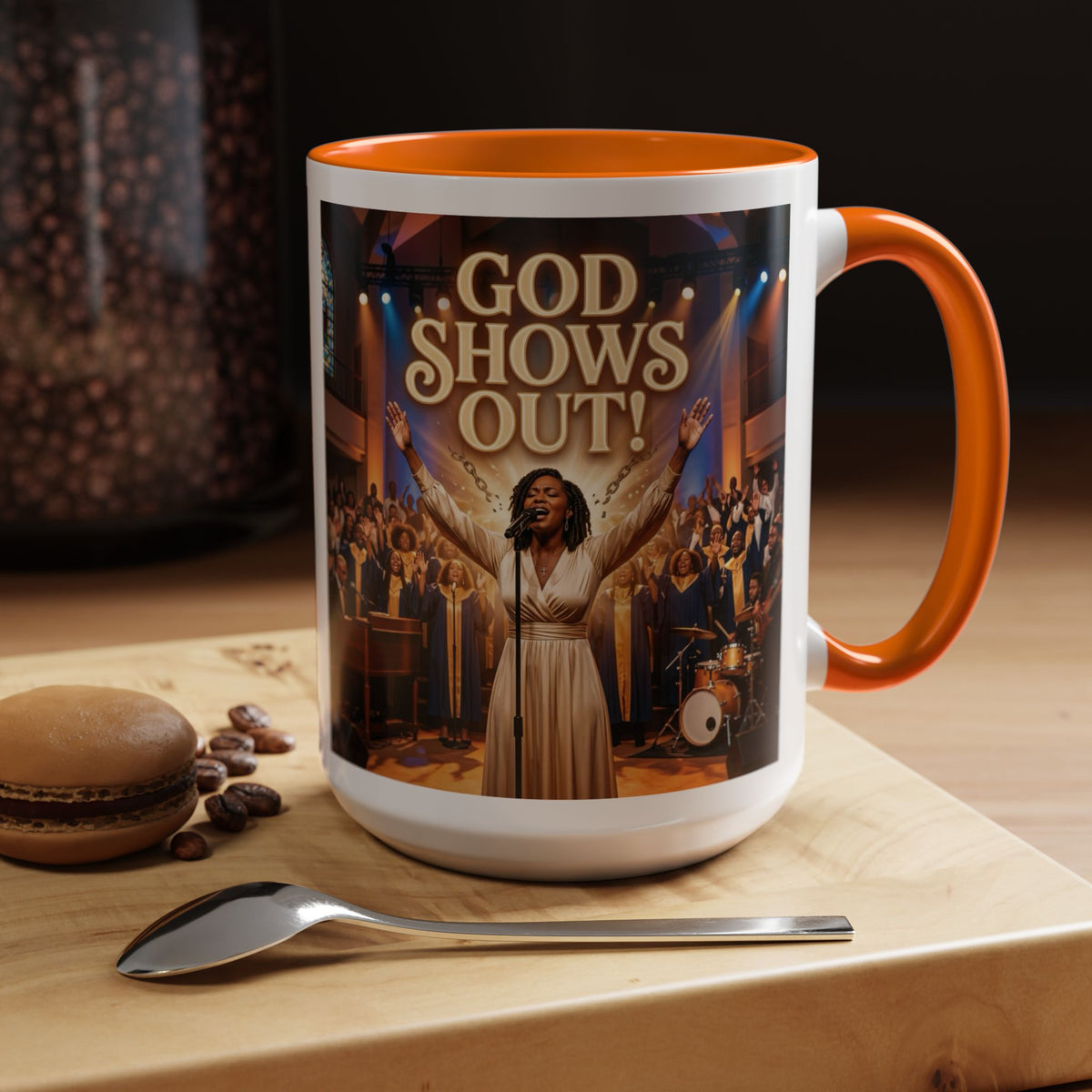 God Shows Out! | Album Art Mug | Free Digital Download | 11oz 15oz