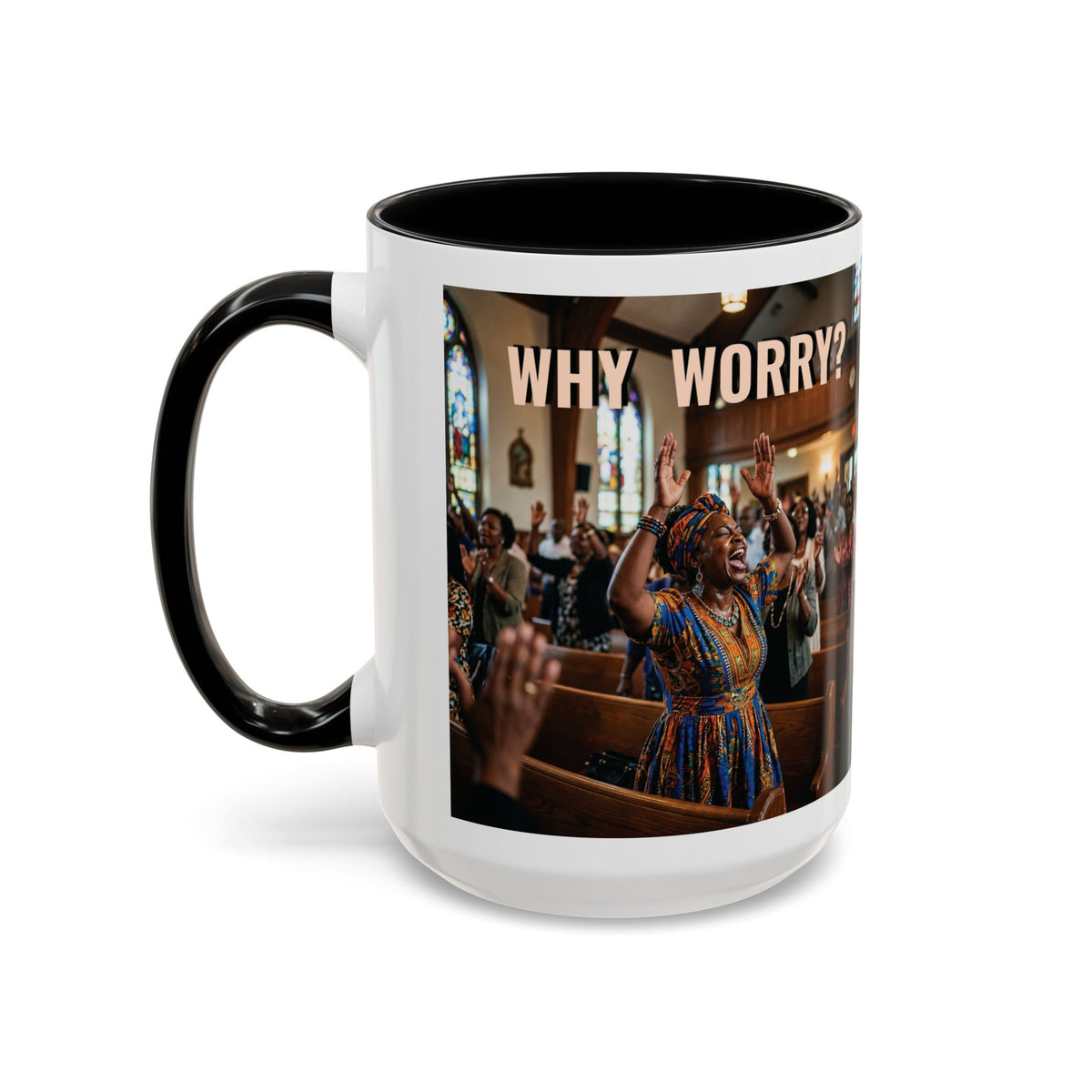 Why Worry? | Album Art Mug | Free Digital Audio Download | 11oz 15oz