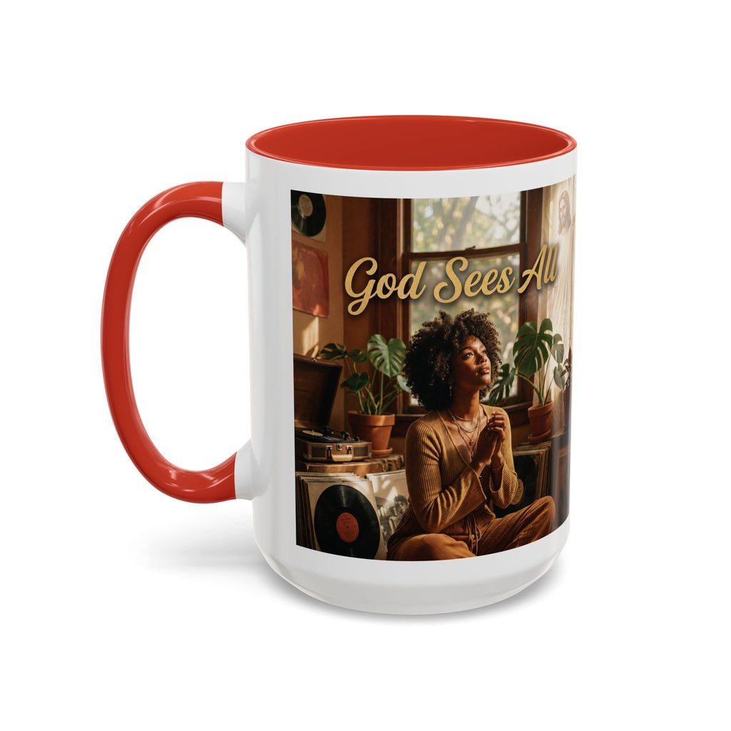 God Sees All | Album Art Mug | Free Digital Download | 11oz 15oz