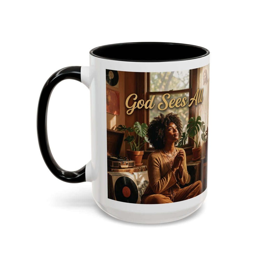 God Sees All | Album Art Mug | Free Digital Download | 11oz 15oz