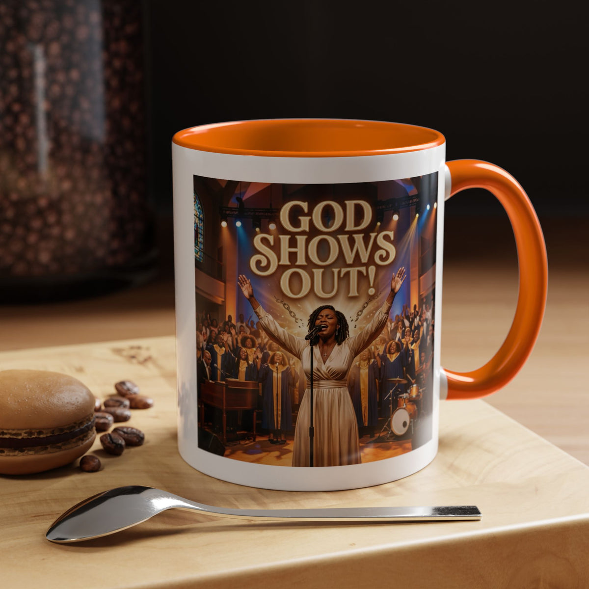 God Shows Out! | Album Art Mug | Free Digital Download | 11oz 15oz