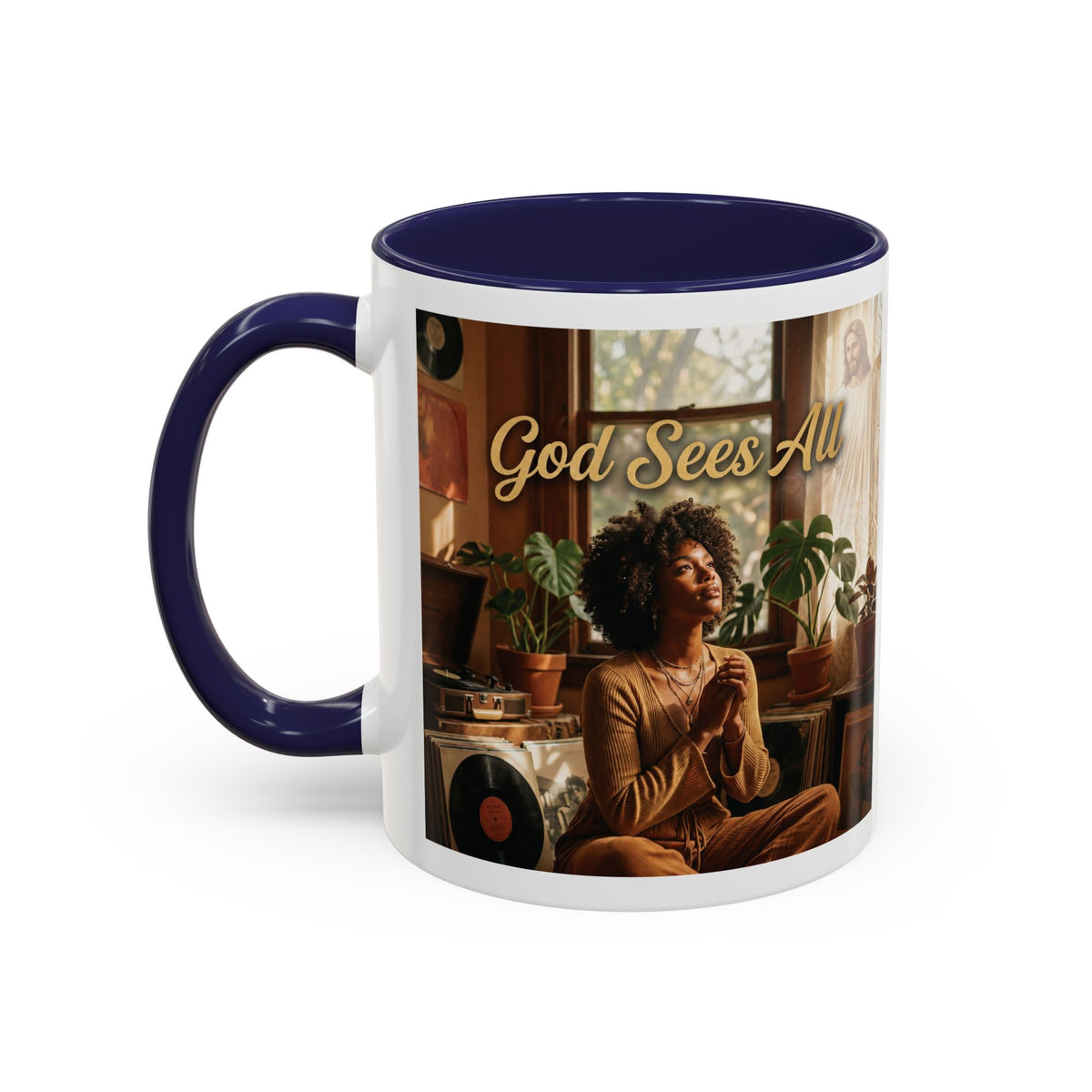 God Sees All | Album Art Mug | Free Digital Download | 11oz 15oz