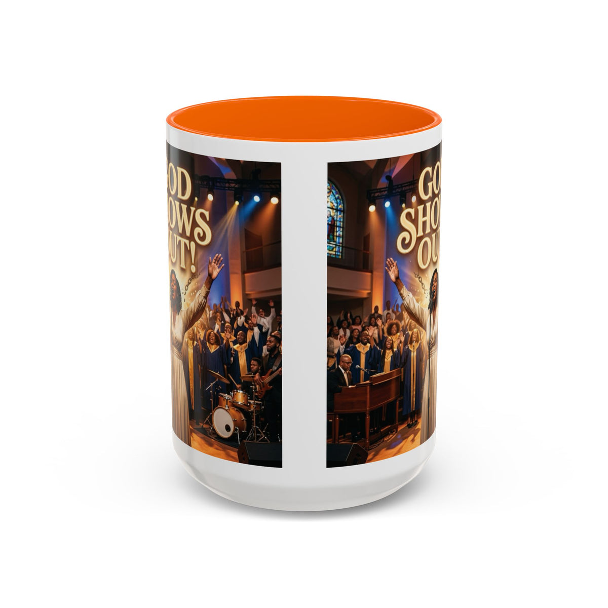 God Shows Out! | Album Art Mug | Free Digital Download | 11oz 15oz