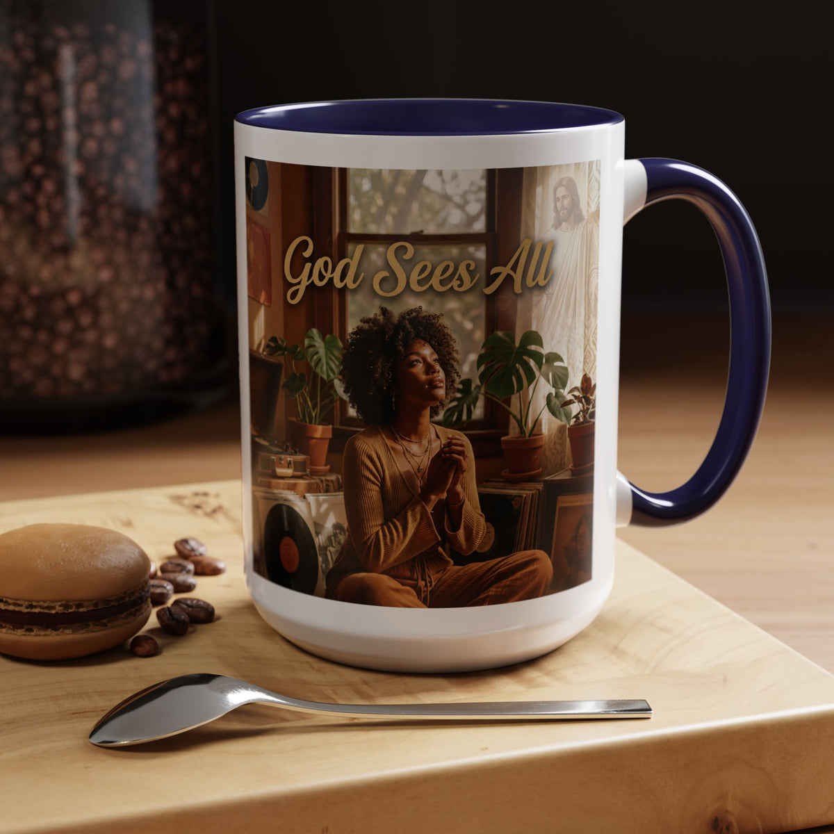 God Sees All | Album Art Mug | Free Digital Download | 11oz 15oz