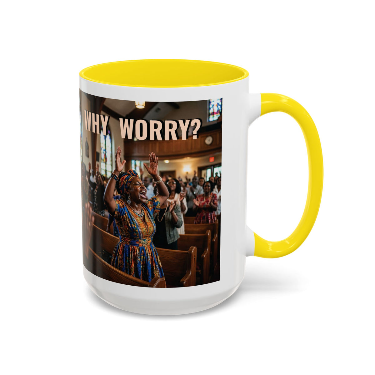 Why Worry? | Album Art Mug | Free Digital Audio Download | 11oz 15oz