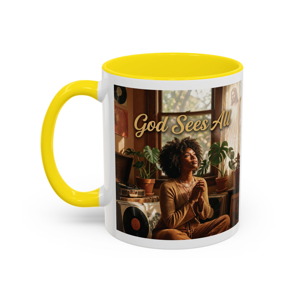 God Sees All | Album Art Mug | Free Digital Download | 11oz 15oz