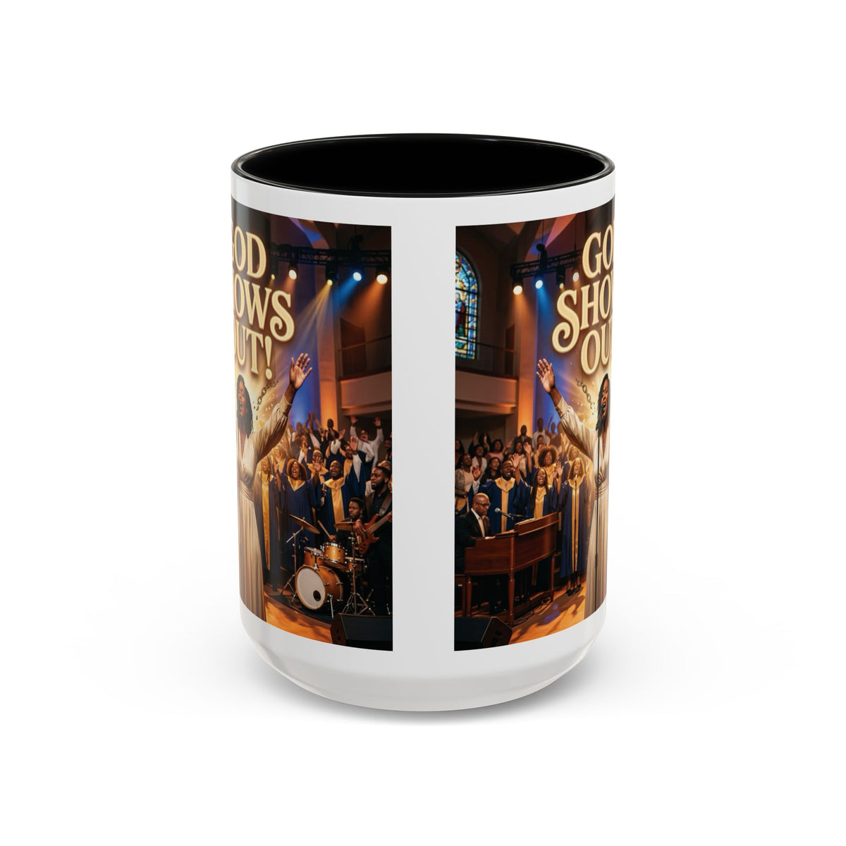 God Shows Out! | Album Art Mug | Free Digital Download | 11oz 15oz