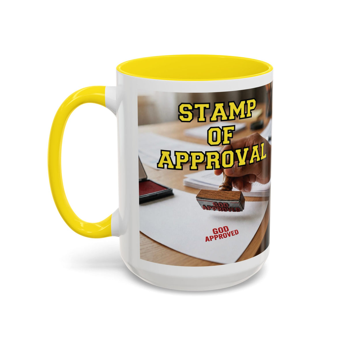 Stamp Of Approval | Album Art Mug | Free Digital Download | 11oz 15oz