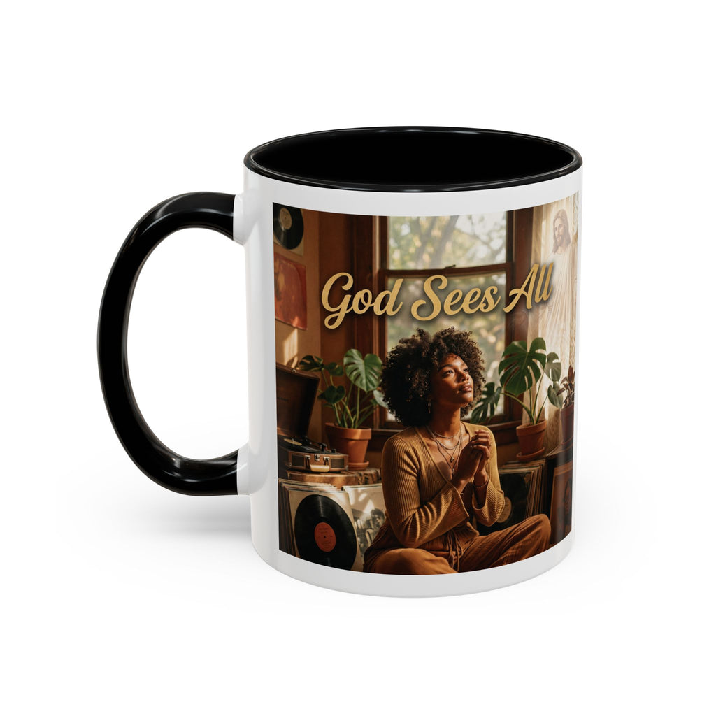 God Sees All | Album Art Mug | Free Digital Download | 11oz 15oz
