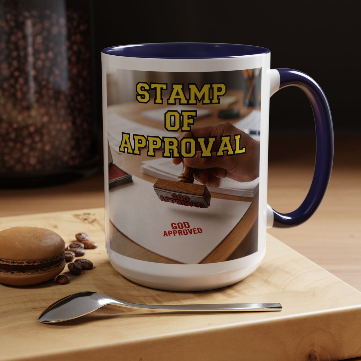 Stamp Of Approval | Album Art Mug | Free Digital Download | 11oz 15oz