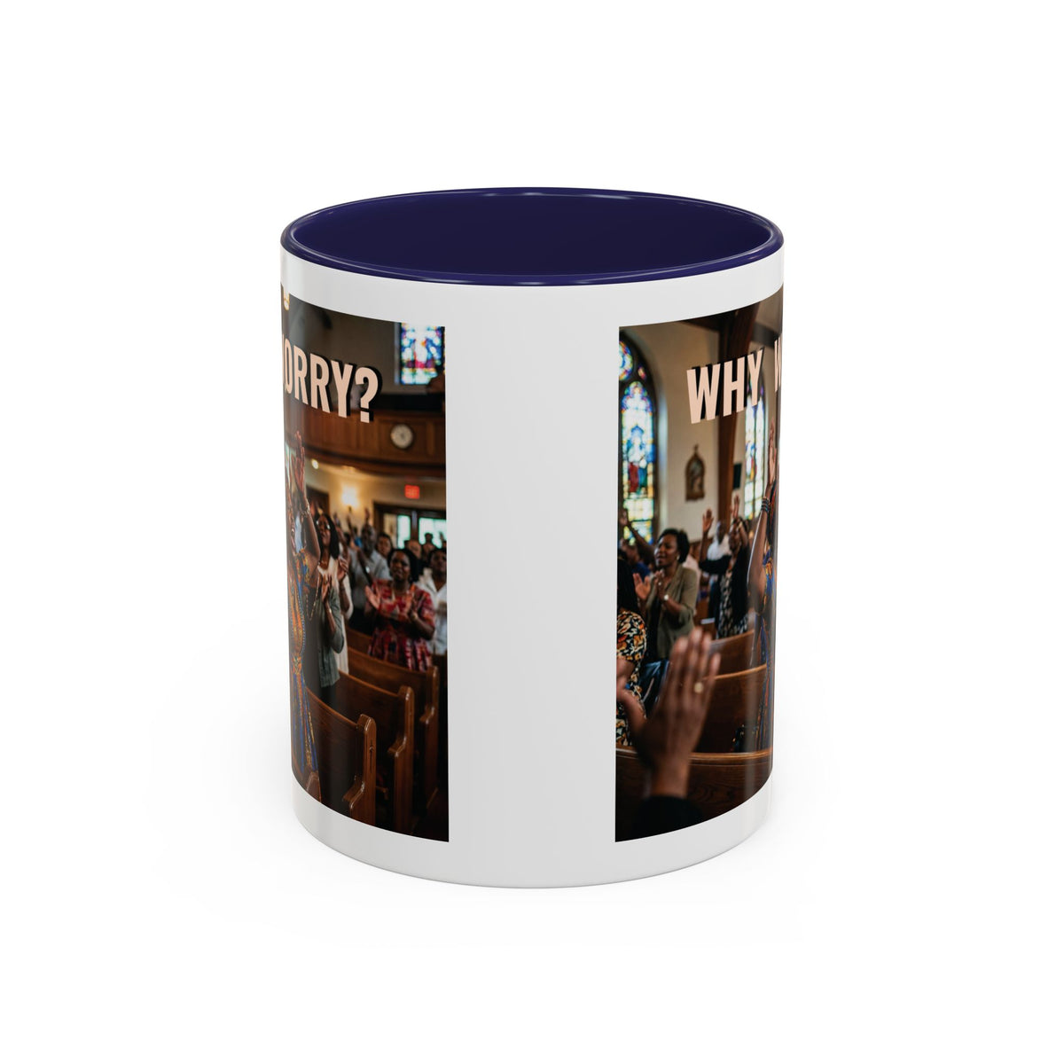 Why Worry? | Album Art Mug | Free Digital Audio Download | 11oz 15oz