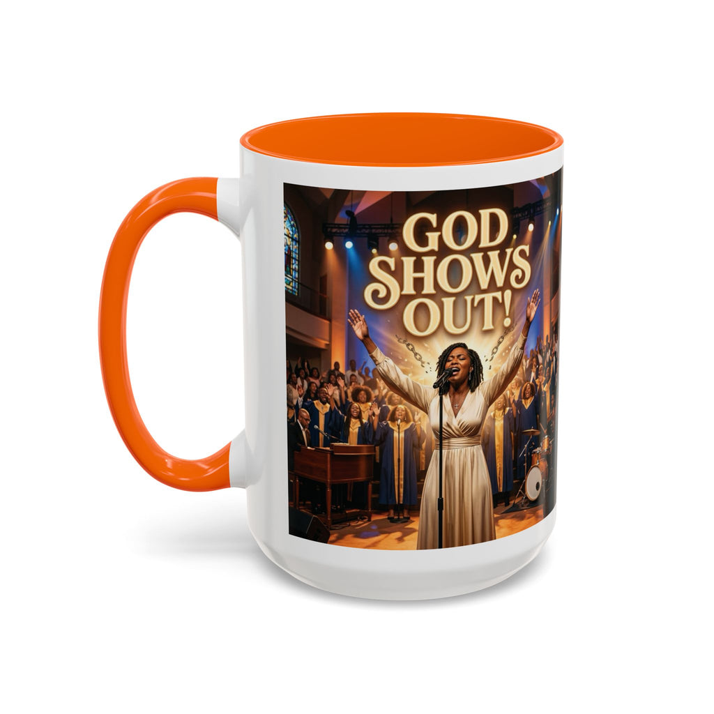 God Shows Out! | Album Art Mug | Free Digital Download | 11oz 15oz