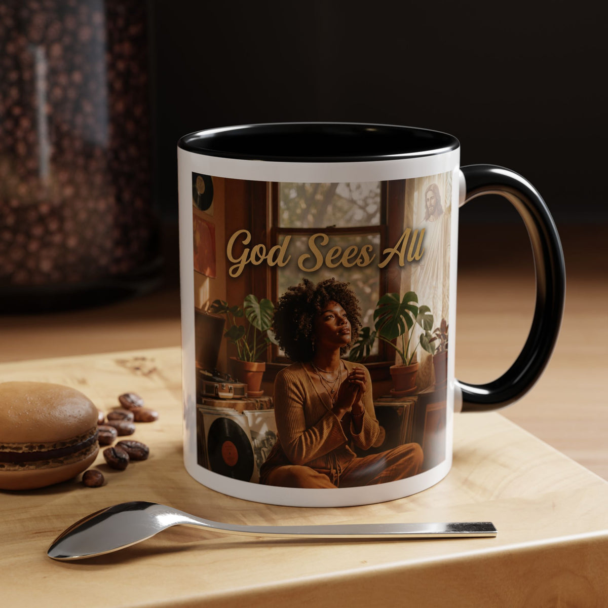 God Sees All | Album Art Mug | Free Digital Download | 11oz 15oz
