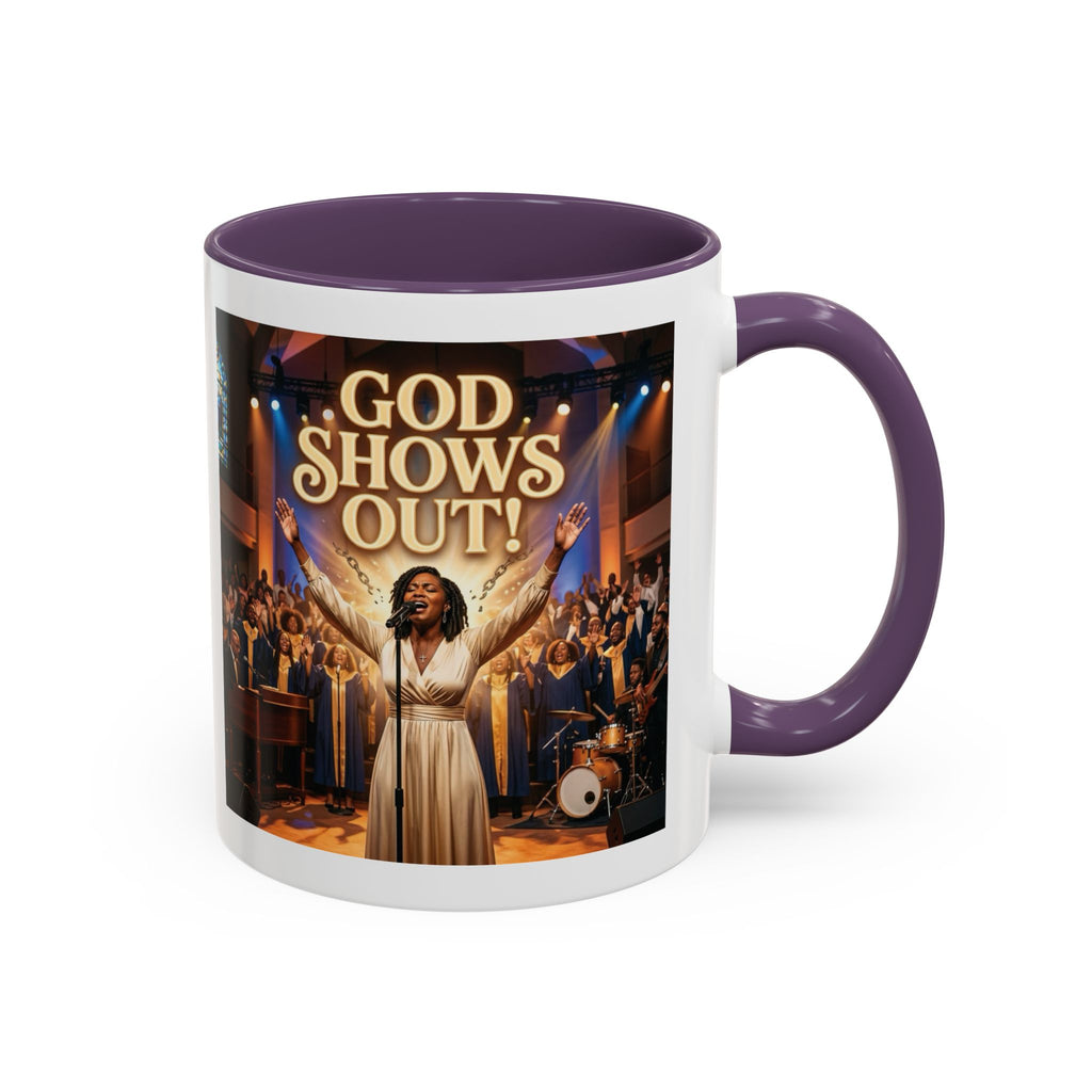 God Shows Out! | Album Art Mug | Free Digital Download | 11oz 15oz