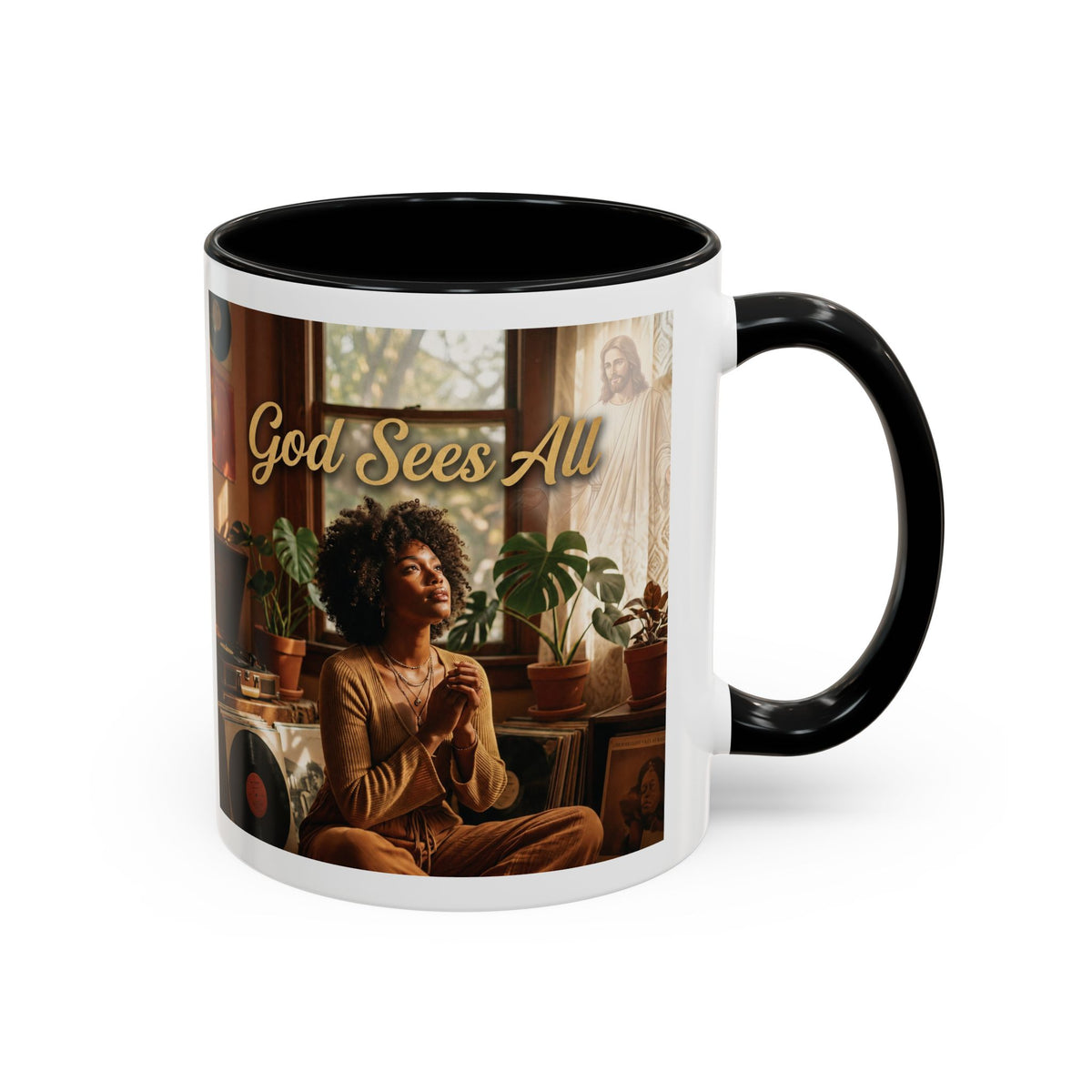 God Sees All | Album Art Mug | Free Digital Download | 11oz 15oz