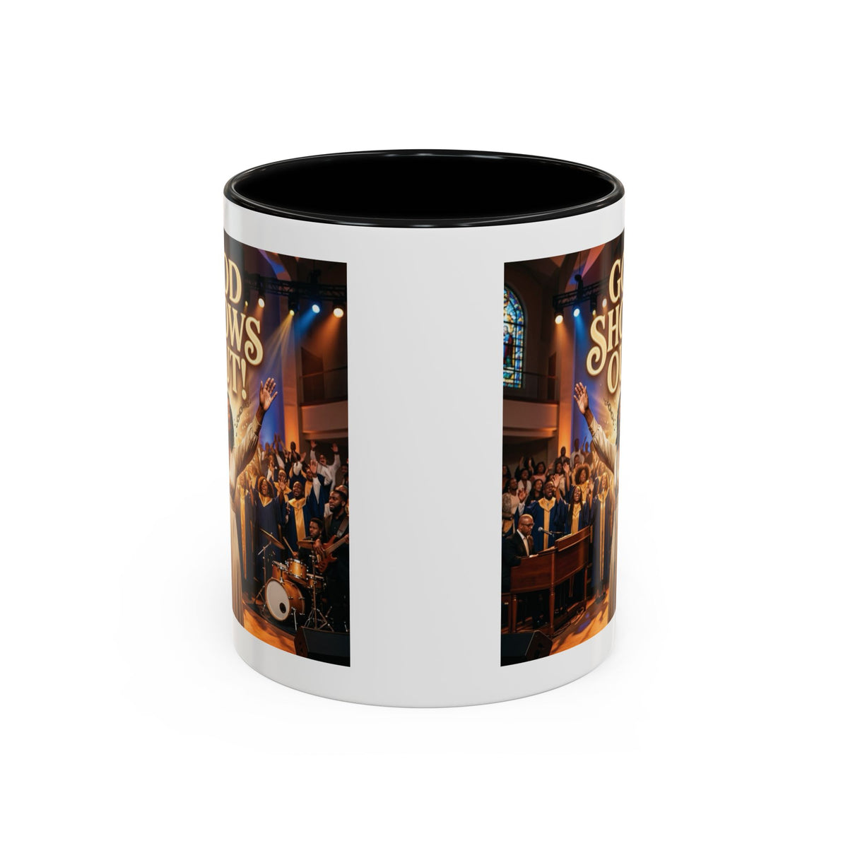 God Shows Out! | Album Art Mug | Free Digital Download | 11oz 15oz