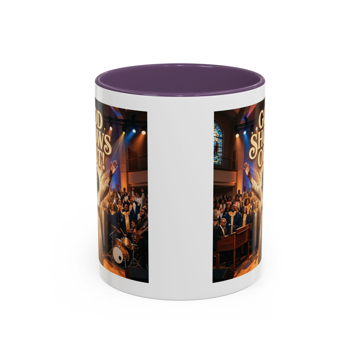 God Shows Out! | Album Art Mug | Free Digital Download | 11oz 15oz