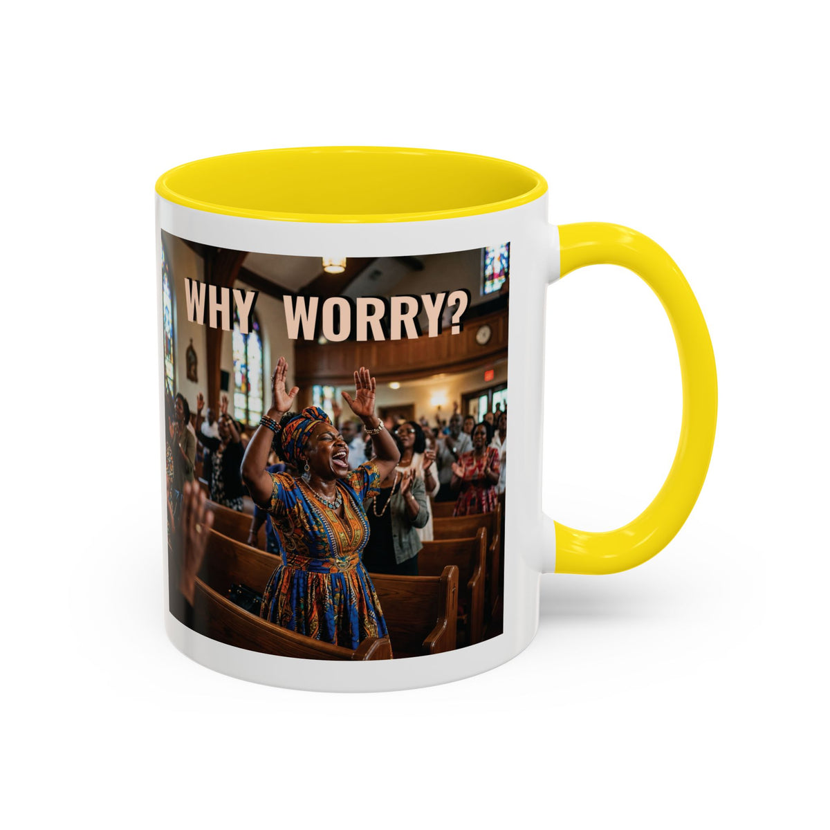 Why Worry? | Album Art Mug | Free Digital Audio Download | 11oz 15oz
