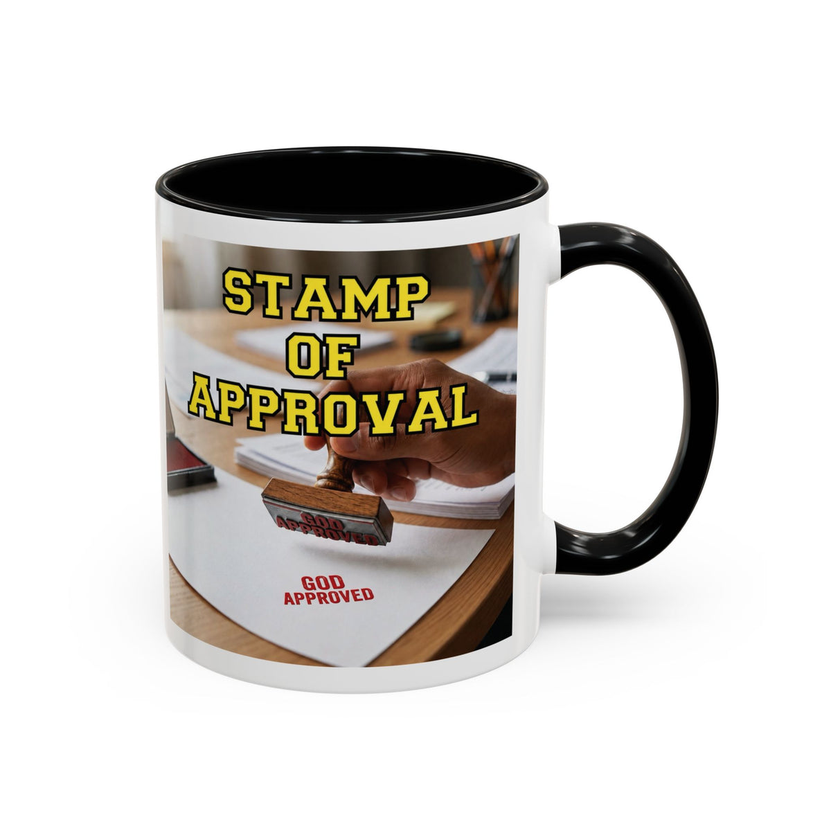 Stamp Of Approval | Album Art Mug | Free Digital Download | 11oz 15oz