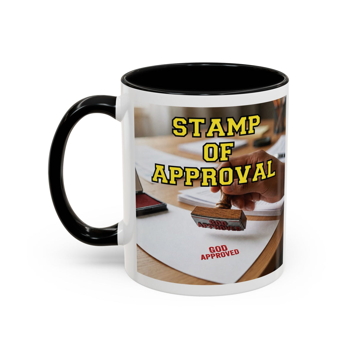 Stamp Of Approval | Album Art Mug | Free Digital Download | 11oz 15oz
