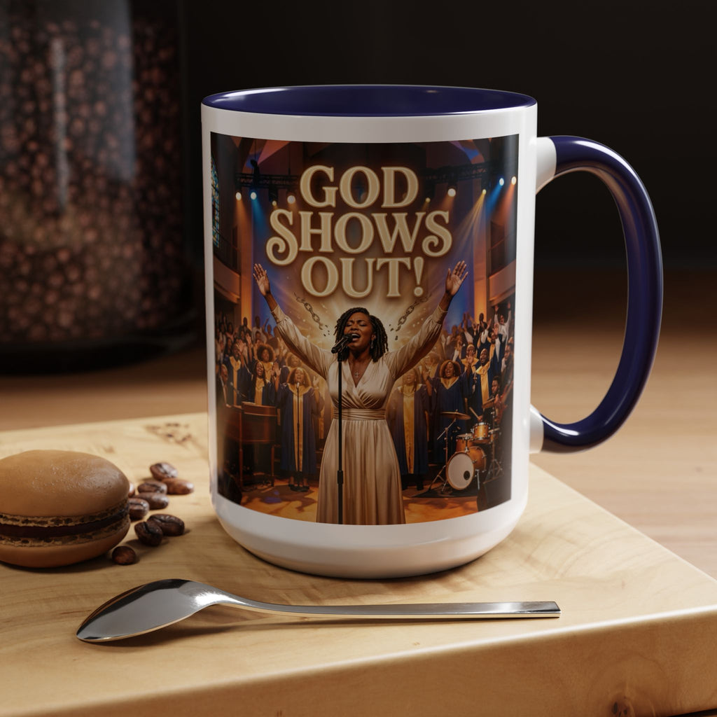 God Shows Out! | Album Art Mug | Free Digital Download | 11oz 15oz