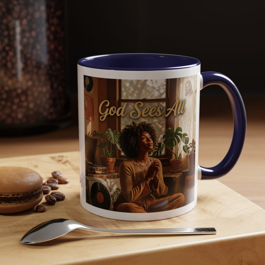 God Sees All | Album Art Mug | Free Digital Download | 11oz 15oz