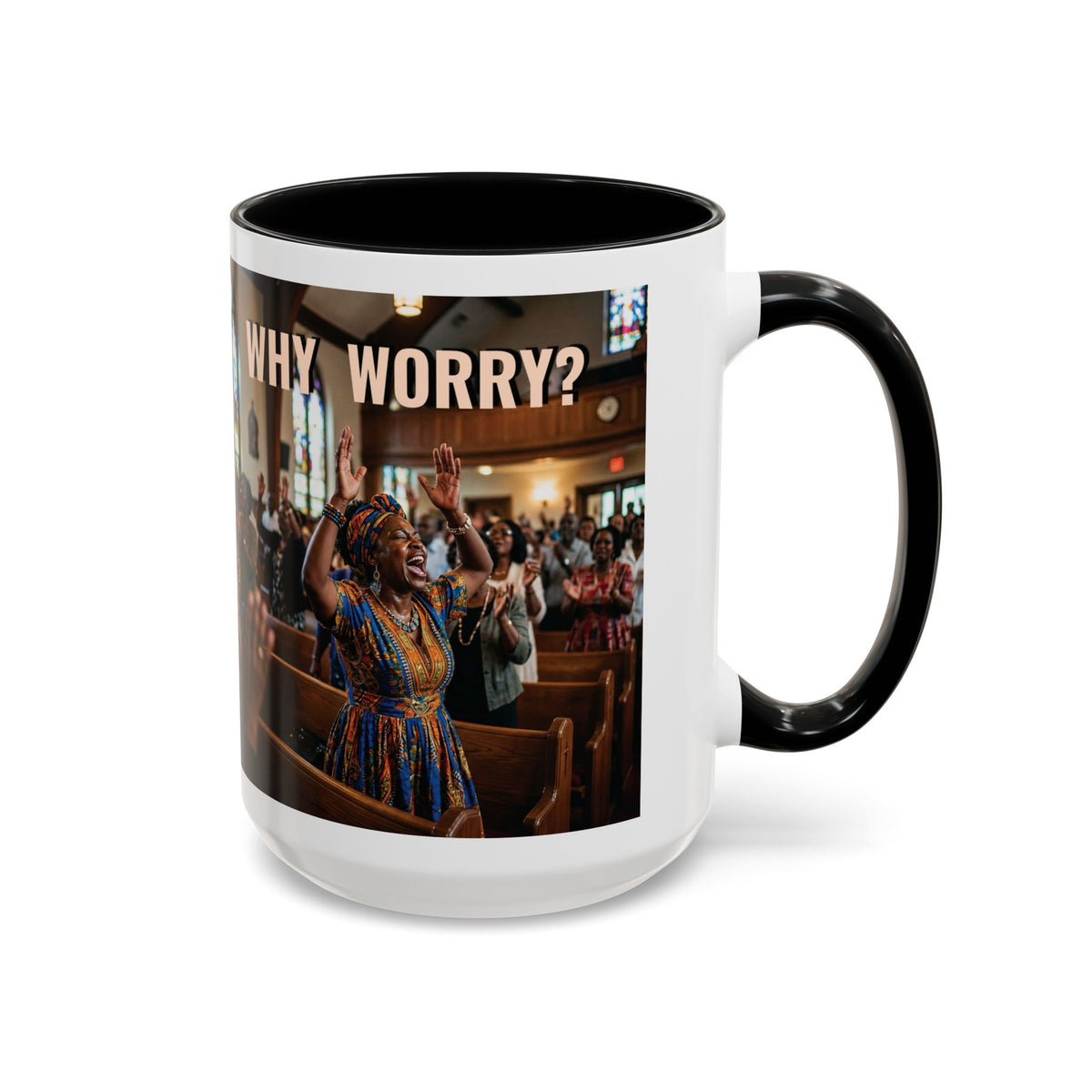 Why Worry? | Album Art Mug | Free Digital Audio Download | 11oz 15oz