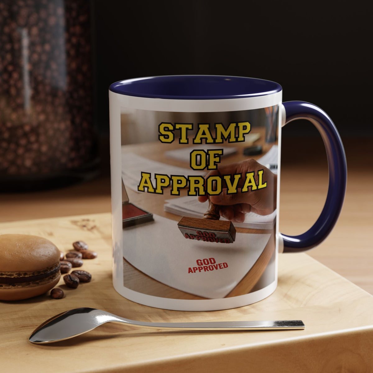 Stamp Of Approval | Album Art Mug | Free Digital Download | 11oz 15oz