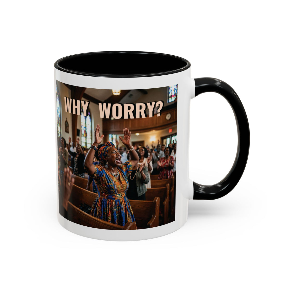 Why Worry? | Album Art Mug | Free Digital Audio Download | 11oz 15oz
