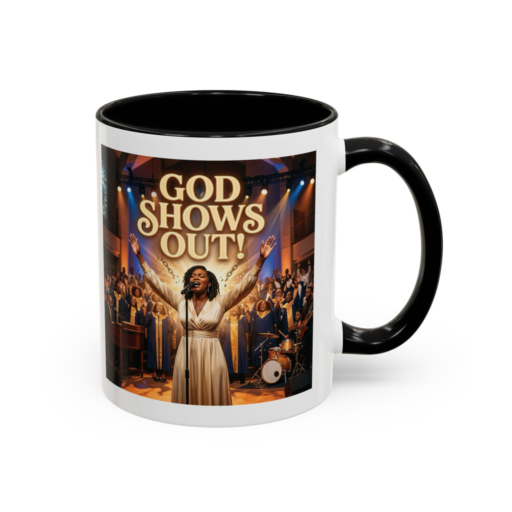 God Shows Out! | Album Art Mug | Free Digital Download | 11oz 15oz