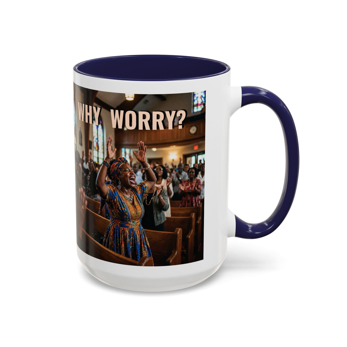 Why Worry? | Album Art Mug | Free Digital Audio Download | 11oz 15oz