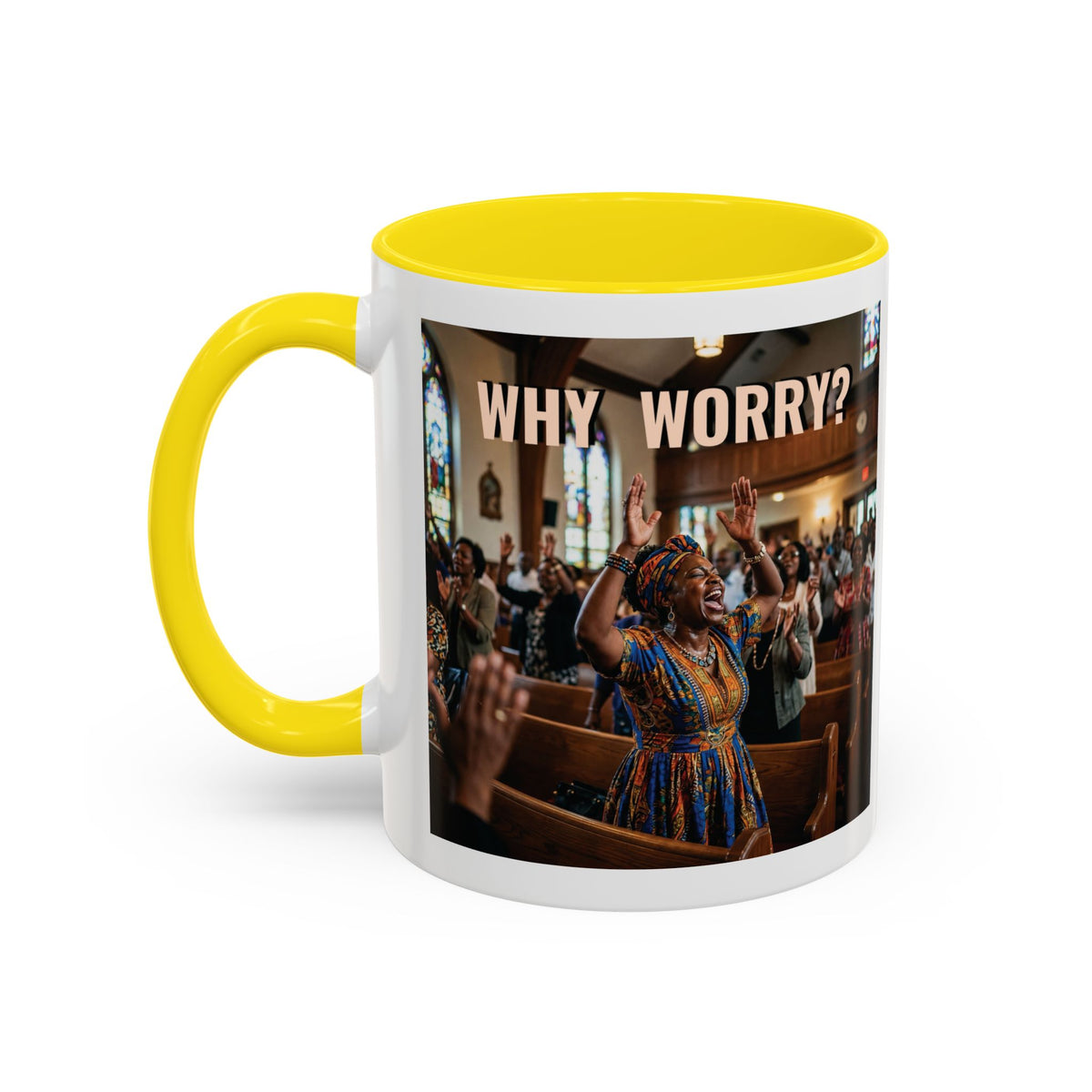 Why Worry? | Album Art Mug | Free Digital Audio Download | 11oz 15oz