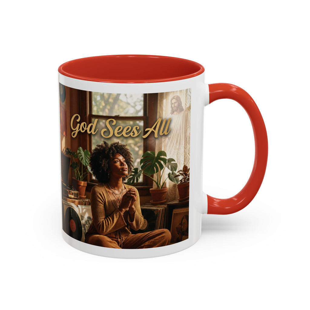 God Sees All | Album Art Mug | Free Digital Download | 11oz 15oz